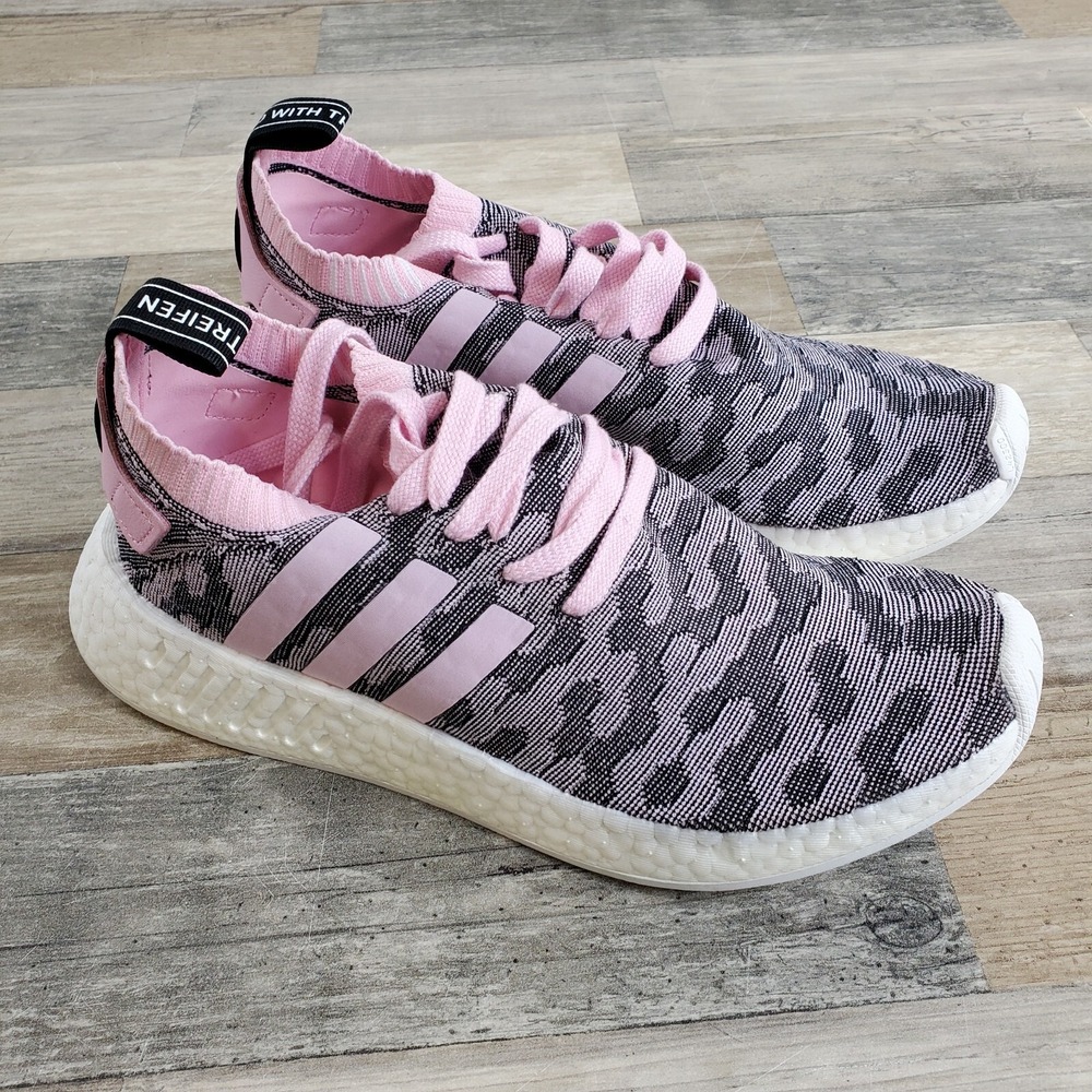 adidas NMF R2 Primeknit Shoes Womens Size 8.5 Sneakers Casual Shoe BY9521